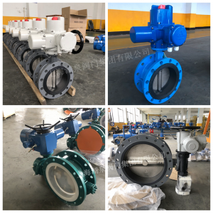 D943H-10C，DN350，PN10手電兩用法蘭電動(dòng)蝶閥